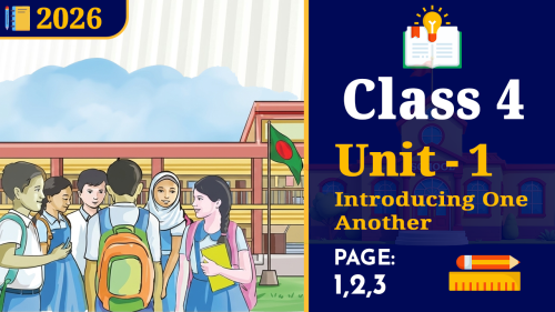 class 4 english, unit 1 full video