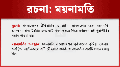 ময়নামতি রচনা